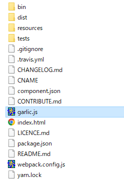 Garlic.js.zip解凍